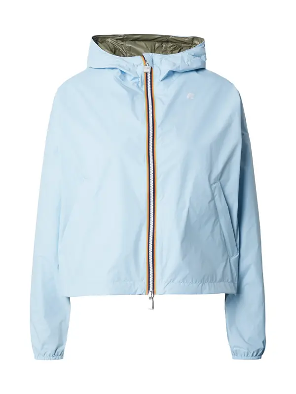 K-Way K-Way Prehodna jakna 'LAURETTE'  pastelno modra / kaki