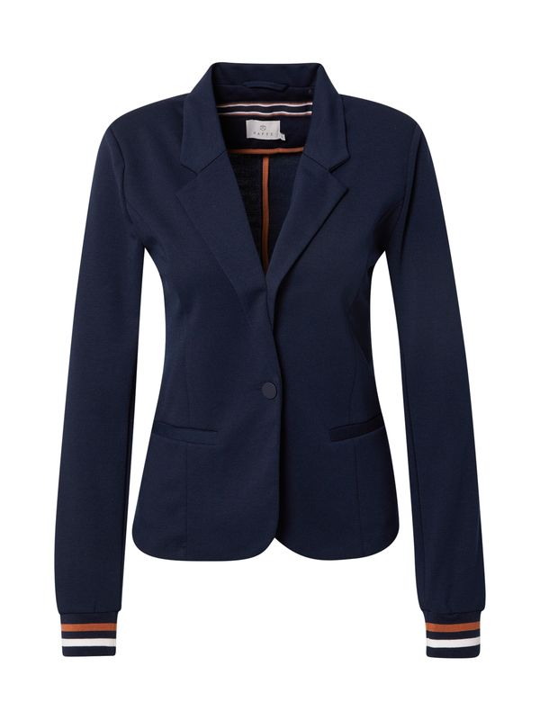 Kaffe Kaffe Blazer 'Kinnie'  mornarska / konjak / bela