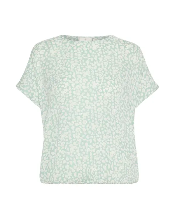 Kaffe Kaffe Bluza 'Amber'  meta / bela