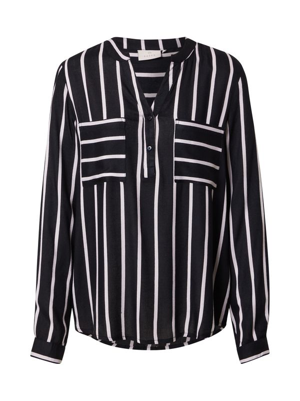 Kaffe Kaffe Bluza 'Babara'  mornarska / bela