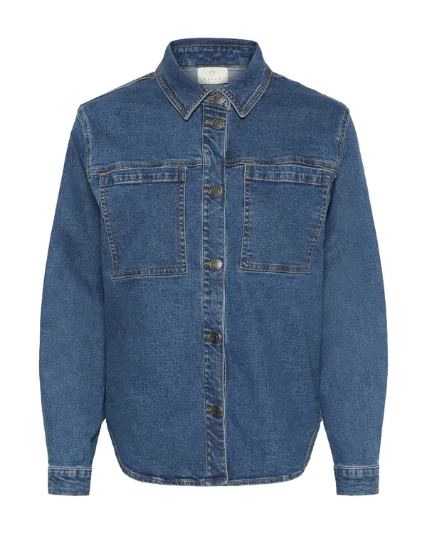 Kaffe Kaffe Bluza 'KALena'  modra / moder denim