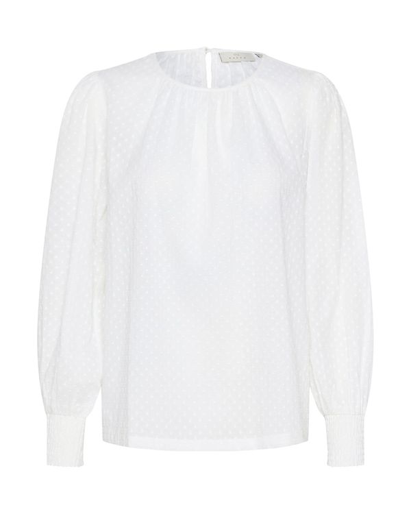 Kaffe Kaffe Bluza 'Roca'  naravno bela