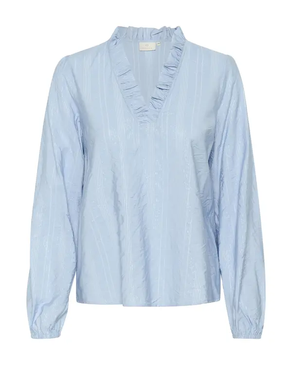 Kaffe Kaffe Bluza 'Sanni'  pastelno modra / svetlo modra