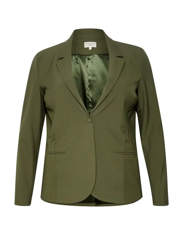 KAFFE CURVE KAFFE CURVE Blazer 'Jia'  oliva
