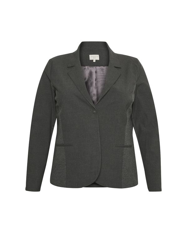 KAFFE CURVE KAFFE CURVE Blazer 'Jia'  temno siva