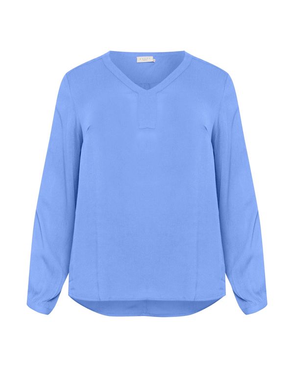 KAFFE CURVE KAFFE CURVE Bluza 'Cami'  azur