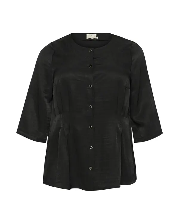 KAFFE CURVE KAFFE CURVE Bluza 'KC Mickela'  črna