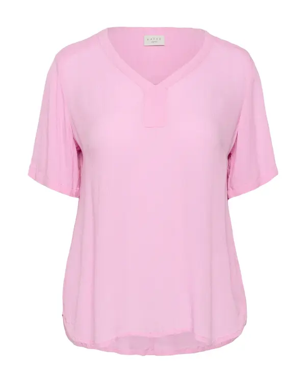 KAFFE CURVE KAFFE CURVE Bluza 'KCami'  svetlo roza