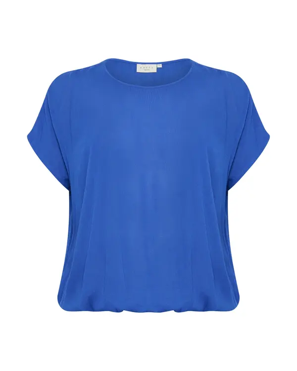 KAFFE CURVE KAFFE CURVE Bluza 'KCAmi'  temno modra