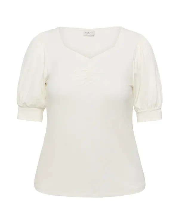 KAFFE CURVE KAFFE CURVE Bluza 'KCsissy'  bela