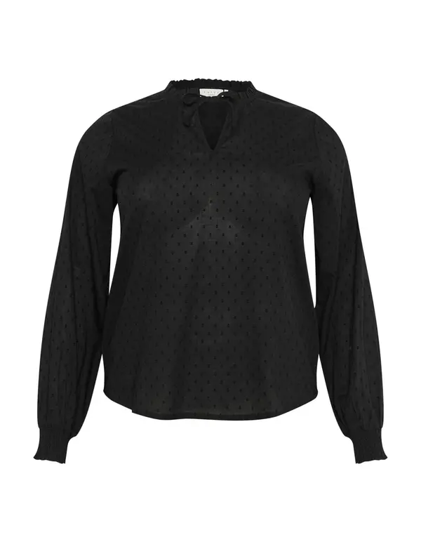 KAFFE CURVE KAFFE CURVE Bluza 'Lynia'  antracit