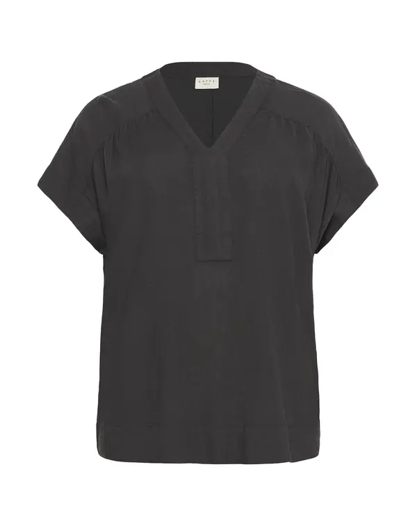 KAFFE CURVE KAFFE CURVE Bluza 'Mille'  črna