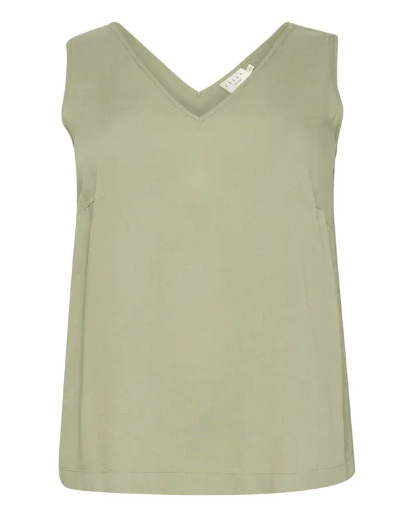 KAFFE CURVE KAFFE CURVE Bluza 'Mille'  pastelno zelena