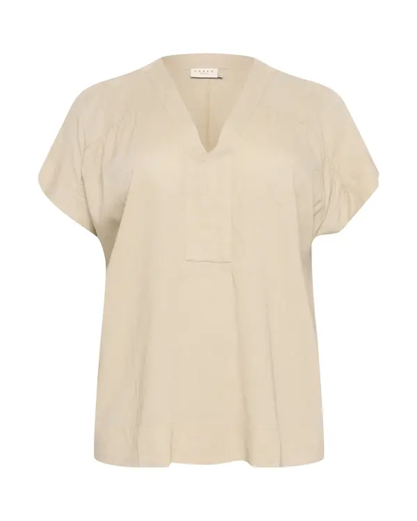 KAFFE CURVE KAFFE CURVE Bluza 'Mille'  temno siva