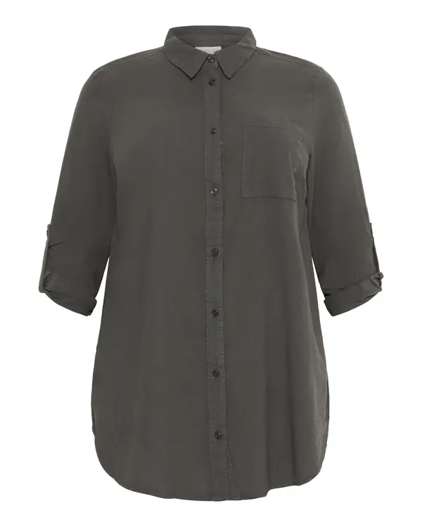 KAFFE CURVE KAFFE CURVE Bluza 'Nana'  antracit