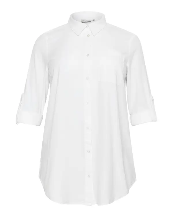 KAFFE CURVE KAFFE CURVE Bluza 'Nana'  bela