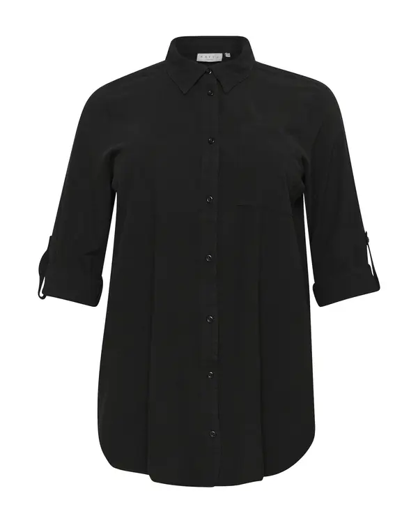 KAFFE CURVE KAFFE CURVE Bluza 'Nana'  črna