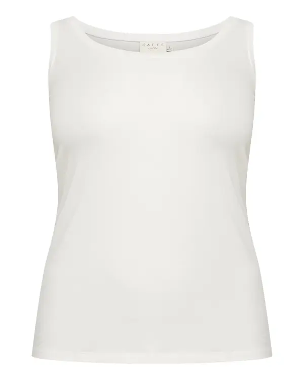 KAFFE CURVE KAFFE CURVE Bluza  naravno bela