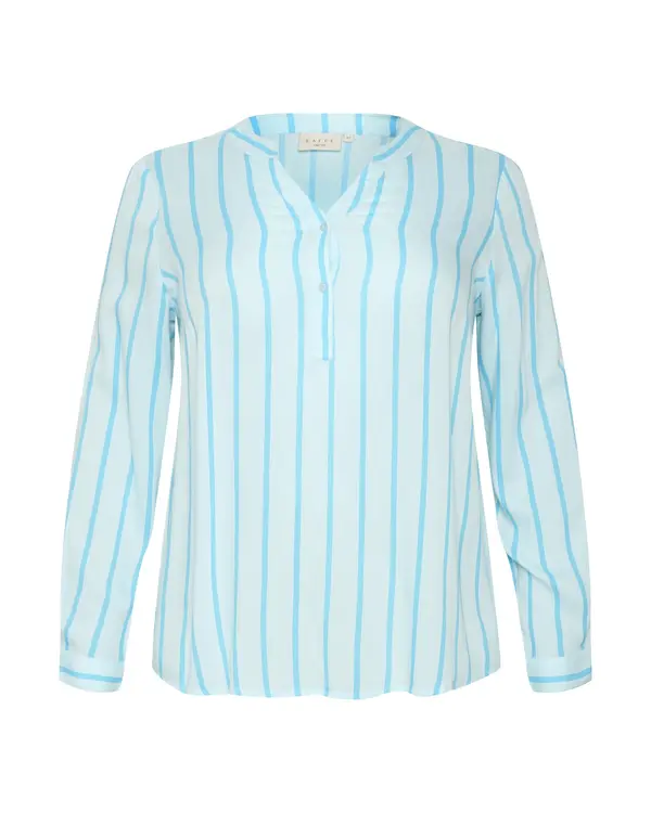 KAFFE CURVE KAFFE CURVE Bluza 'Sida'  azur