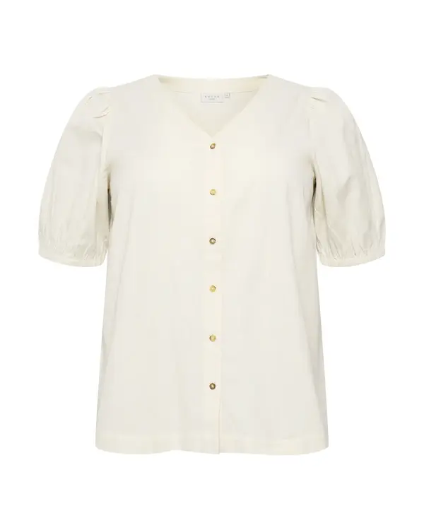 KAFFE CURVE KAFFE CURVE Bluza 'Vicca'  off-bela