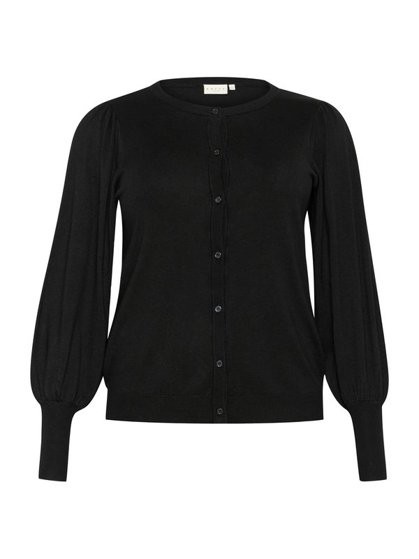 KAFFE CURVE KAFFE CURVE Pletena jopa 'Lazzy'  črna