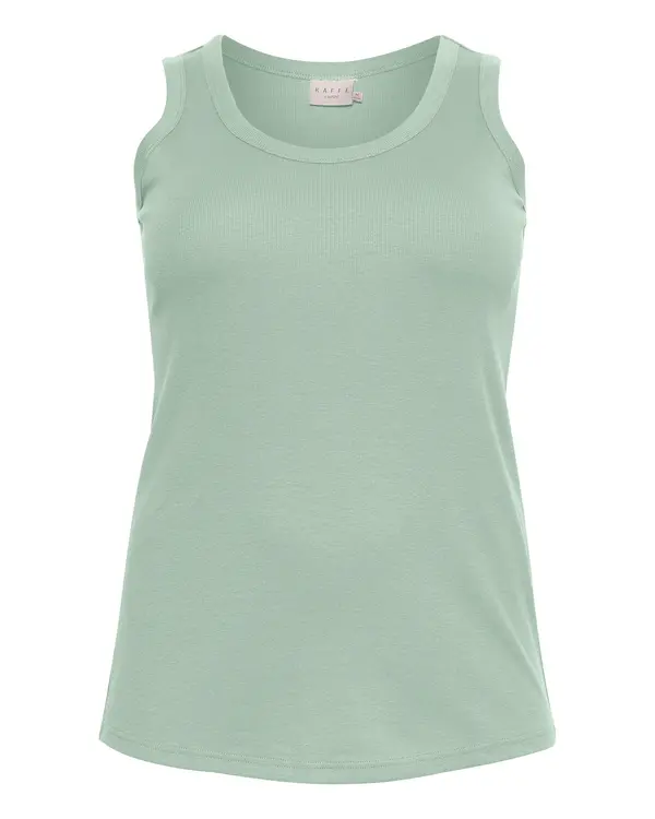 KAFFE CURVE KAFFE CURVE Top 'Carina'  pastelno zelena