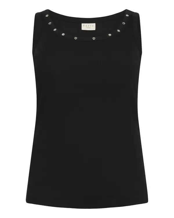 KAFFE CURVE KAFFE CURVE Top 'KCCarina'  črna