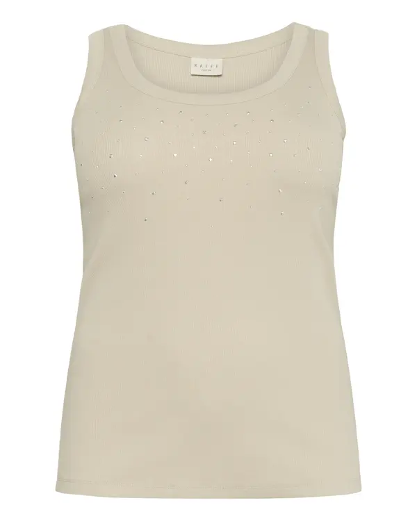 KAFFE CURVE KAFFE CURVE Top 'KCCarina'  greige