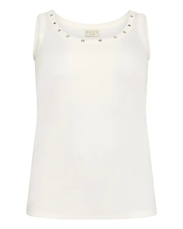 KAFFE CURVE KAFFE CURVE Top 'KCCarina'  naravno bela