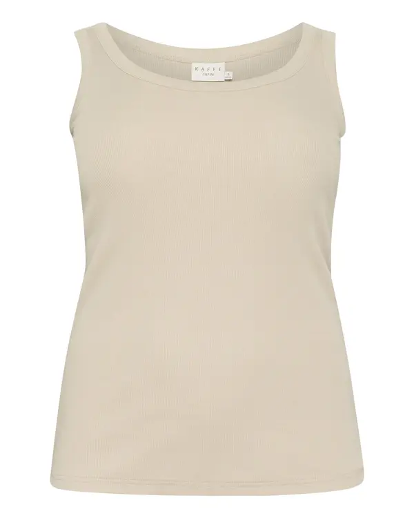 KAFFE CURVE KAFFE CURVE Top 'KCCarina'  svetlo siva