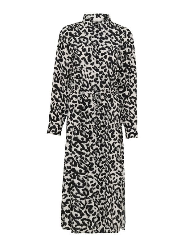 Kaffe Kaffe Dolga srajca 'Alice'  siva / svetlo siva / črna