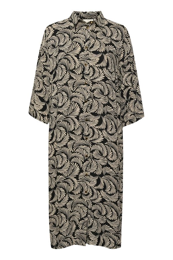 Kaffe Kaffe Dolga srajca 'Marta'  bež / črna