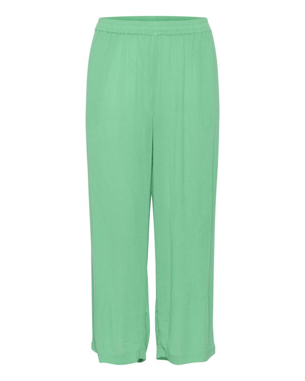 Kaffe Kaffe Hlače  zelena