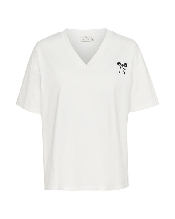 Kaffe Kaffe Majica 'Bowie'  črna / bela