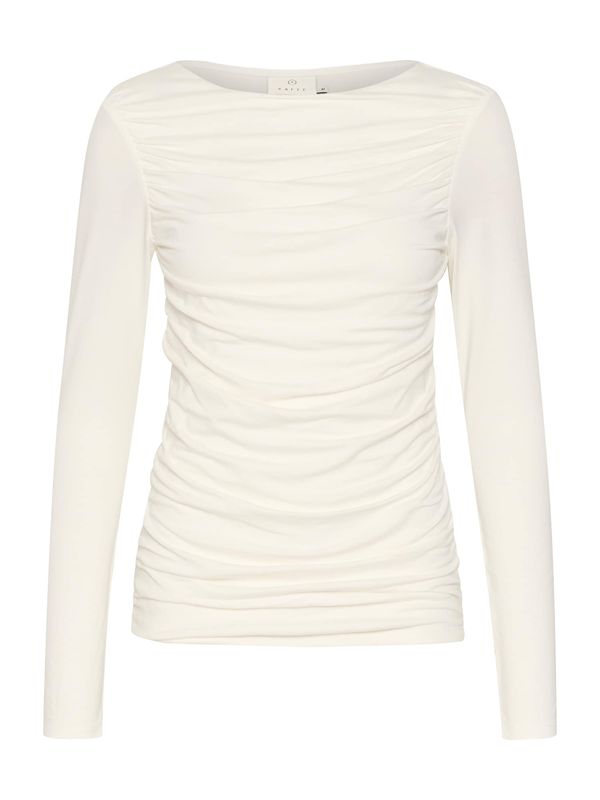 Kaffe Kaffe Majica 'Lotte'  bela