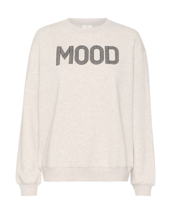 Kaffe Kaffe Majica 'Molly'  progasto bež / siva