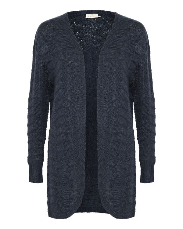 Kaffe Kaffe Pletena jopa 'Emria'  temno modra