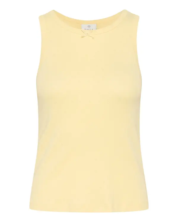 Kaffe Kaffe Top 'KAElia'  pastelno rumena