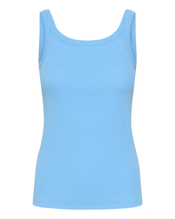 Kaffe Kaffe Top  modra / azur