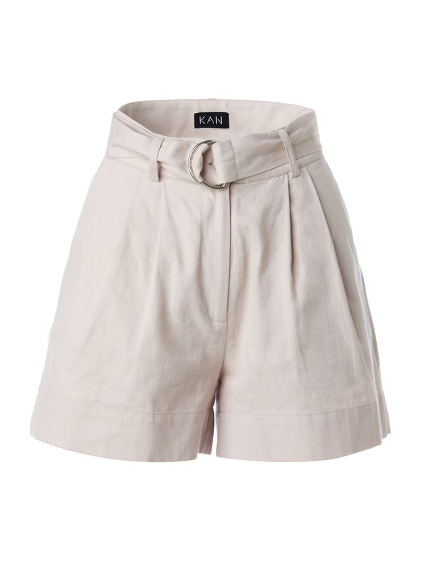 KAN KAN Hlače na rob 'YUCCA'  nude