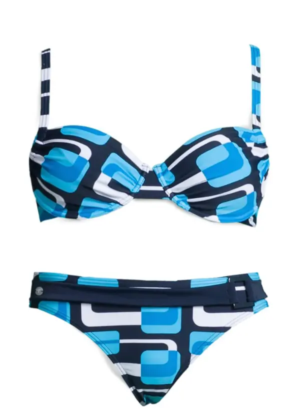 KangaROOS KangaROOS Bikini  nebeško modra / črna / bela
