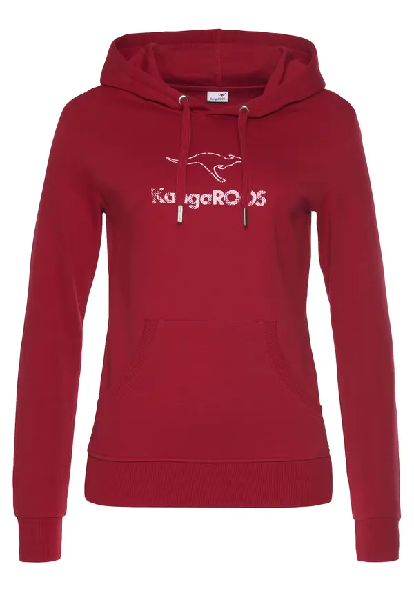 KangaROOS KangaROOS Majica  temno rdeča