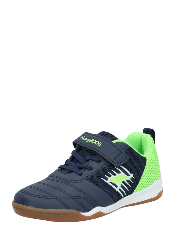 KangaROOS KangaROOS Športni čevelj 'Super Court EV'  mornarska / limeta / bela