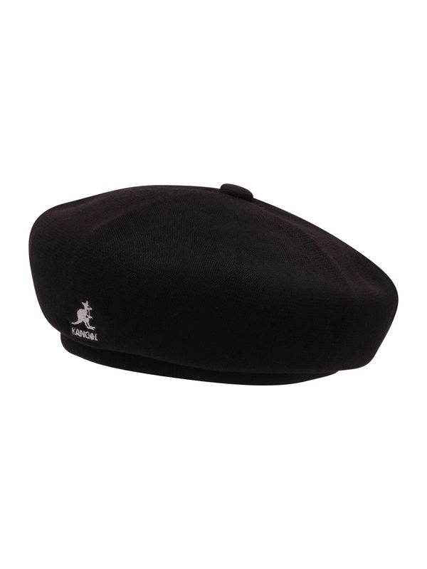 KANGOL KANGOL Kape 'Bamboo Jax'  siva / črna