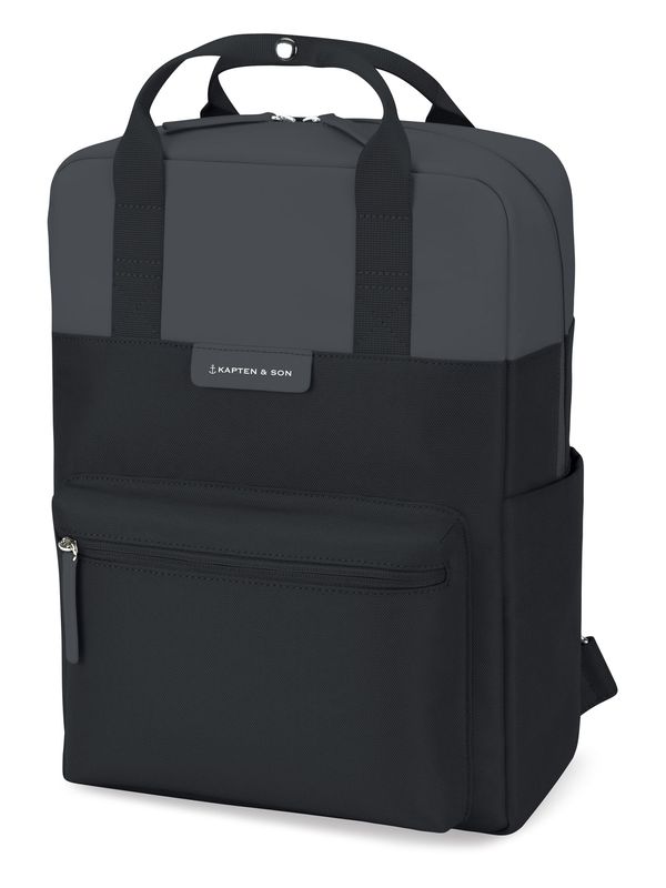 Kapten & Son Kapten & Son Nahrbtnik 'Bergen Midnight Blue'  nočno modra / temno siva / bela