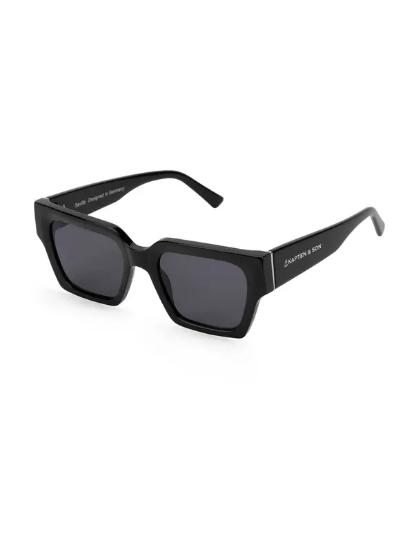Kapten & Son Kapten & Son Sončna očala 'Seville All Black'  črna / srebrna