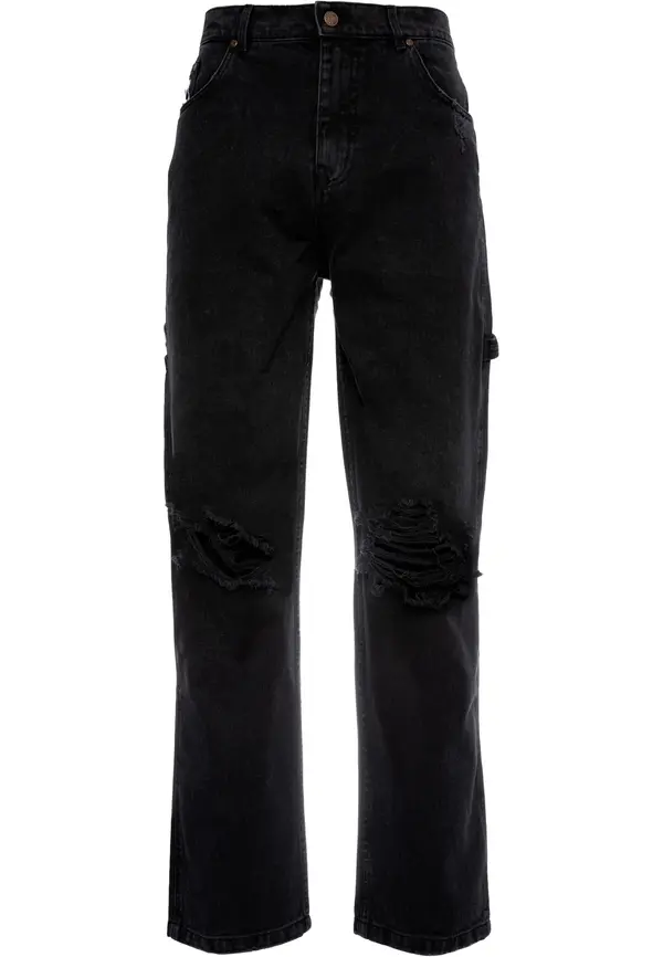 Karl Kani Karl Kani Kavbojke  črn denim