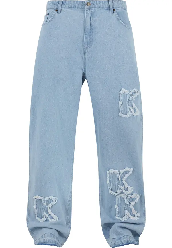 Karl Kani Karl Kani Kavbojke  moder denim