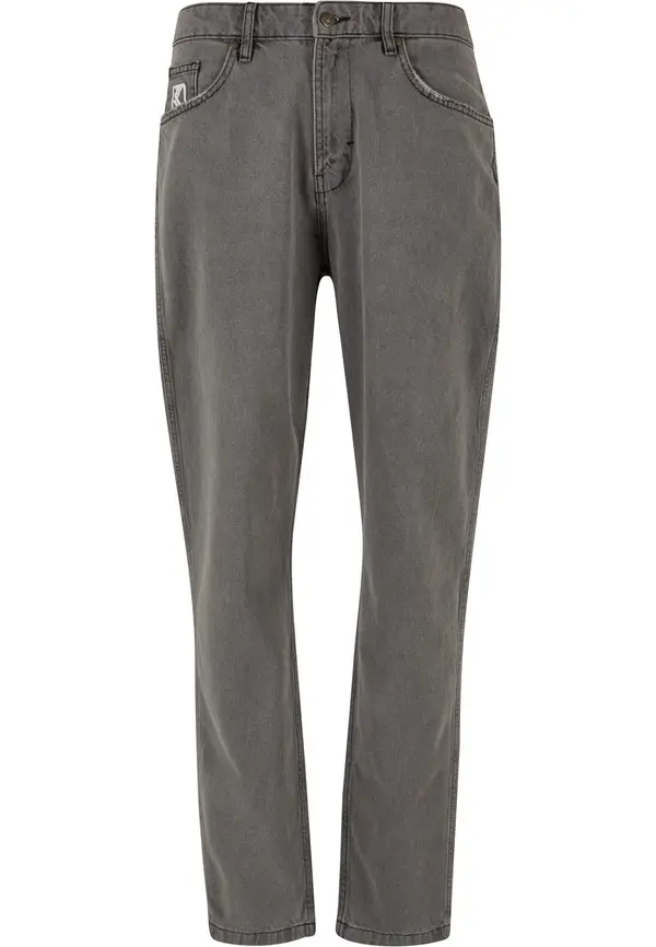 Karl Kani Karl Kani Kavbojke  siv denim / bela