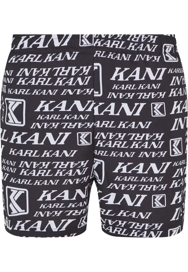 Karl Kani Karl Kani Kratke kopalne hlače  črna / bela